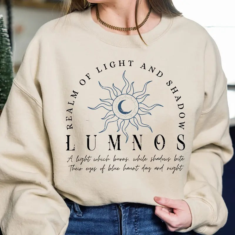 Spark Of The Everflame Sweatshirt, Kindreds Curse Saga Hoodie, Penn Cole Merch, Lumnos Diem Bellator Luther Corbois Unisex Soft Comfort Crewneck Pullover Long Sleeves Graphic Fabric Sweater
