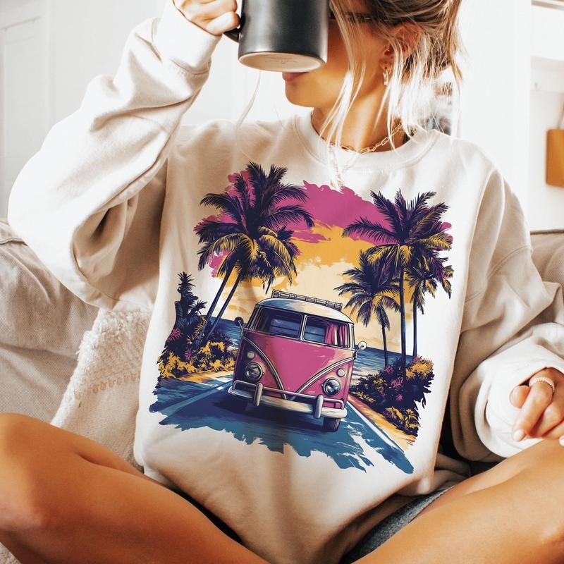 The Beach Club Shirt Trendy Summer Aesthetic Beach Shirt Retro Beach Girl Funny Sarcastic Mom Mother's Day 3