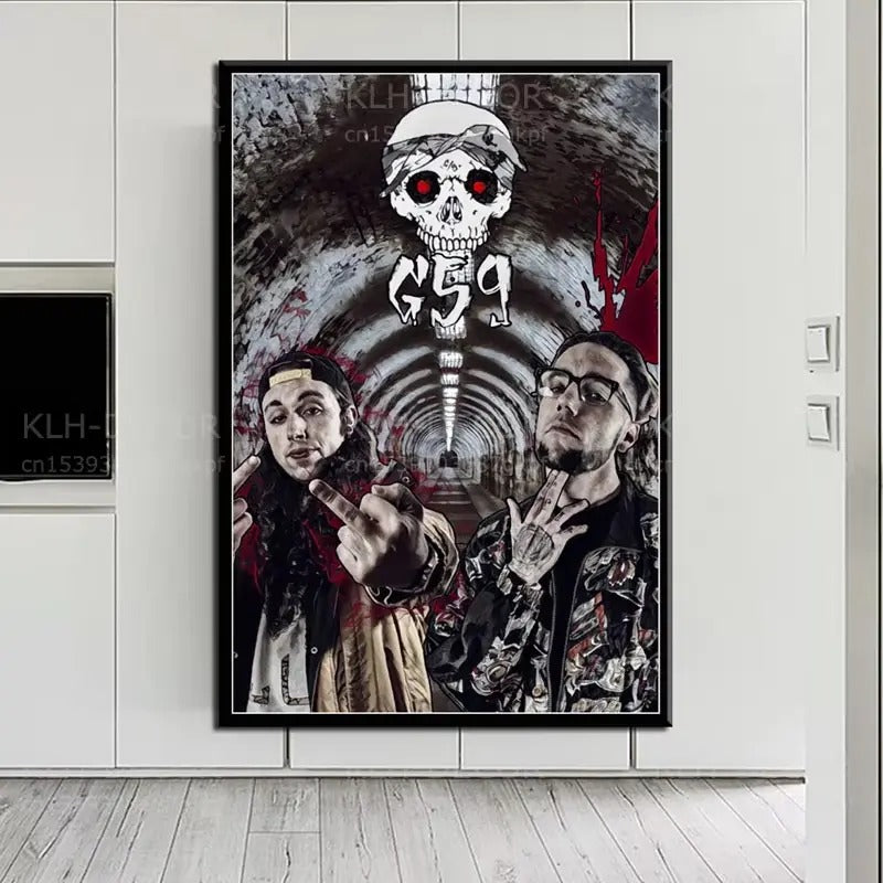 The Boys Poster, Ruby Da Cherry And Scrim Print, G59 Greyday Gift For Fans, Music Poster | Album Cover Poster | Wall Decor | Music Giftstyle{n002}11
