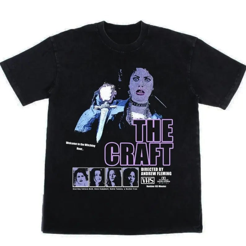 The Craft 1996 T-Shirt, 90s Movie T Shirt, Horror Graphic T, Vintage Designed Graphic Shirt, Unisex Goth Apparel