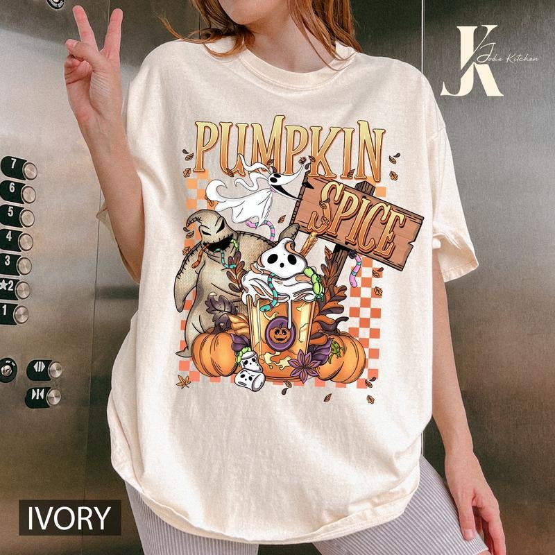 The Nightmare Before Pumpkin Shirt, Pumpkin Spice Halloweewn Shirt, Halloween Pumpkin Shirt, The Pumpkin King Shirt