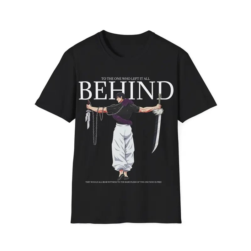 Toji T-Shirt, JJK tshirt, jujutsu kaisen T-shirt, anime T-shirt Menswear Top