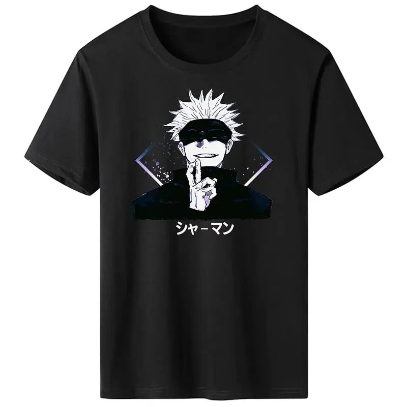 Unisex Anime T-Shirt - Vintage Graphic Casual Short Sleeve Tee for #Daily Wear - Menswear, Top