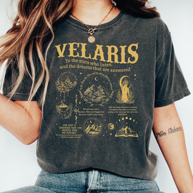 Velaris Tshirt, Velaris City Of Starlight Tshirt, The Night Court Shirt, City of Starlight Shirt
