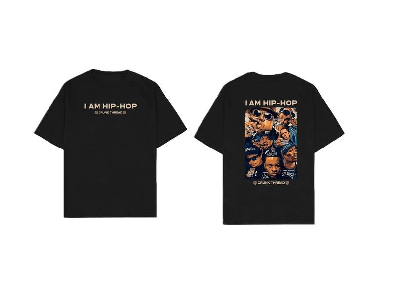 Vintage I Am Hip-Hop Graphic Tee, Playboi Carti Shirt, Streetwear-Style Cotton T-Shirt, Gift for Music Lovers, Fan Apparel, Womenswear Top Crewneck