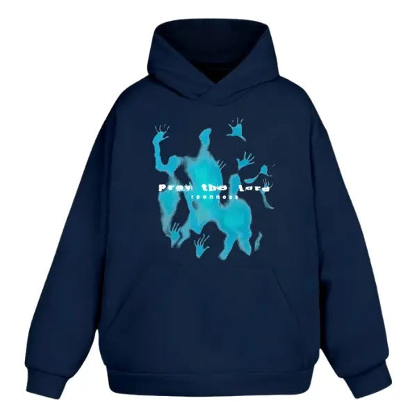 Abstract Shadow Pray The Lord Hoodie/Sweatshirt/T-Shirt, For Men/Women - Unisex Style, 100% Cotton, Pullover unisex hoodie