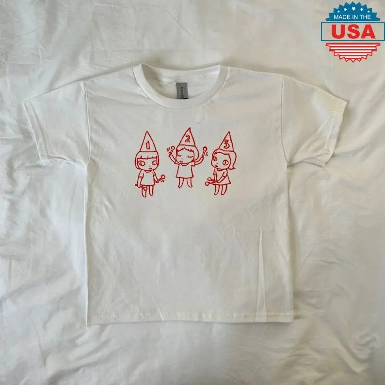 Yoshimoto Nara Baby Tee, y2k clothing, Pinterest ,vintage, streetwear, trendystyle{n002}2