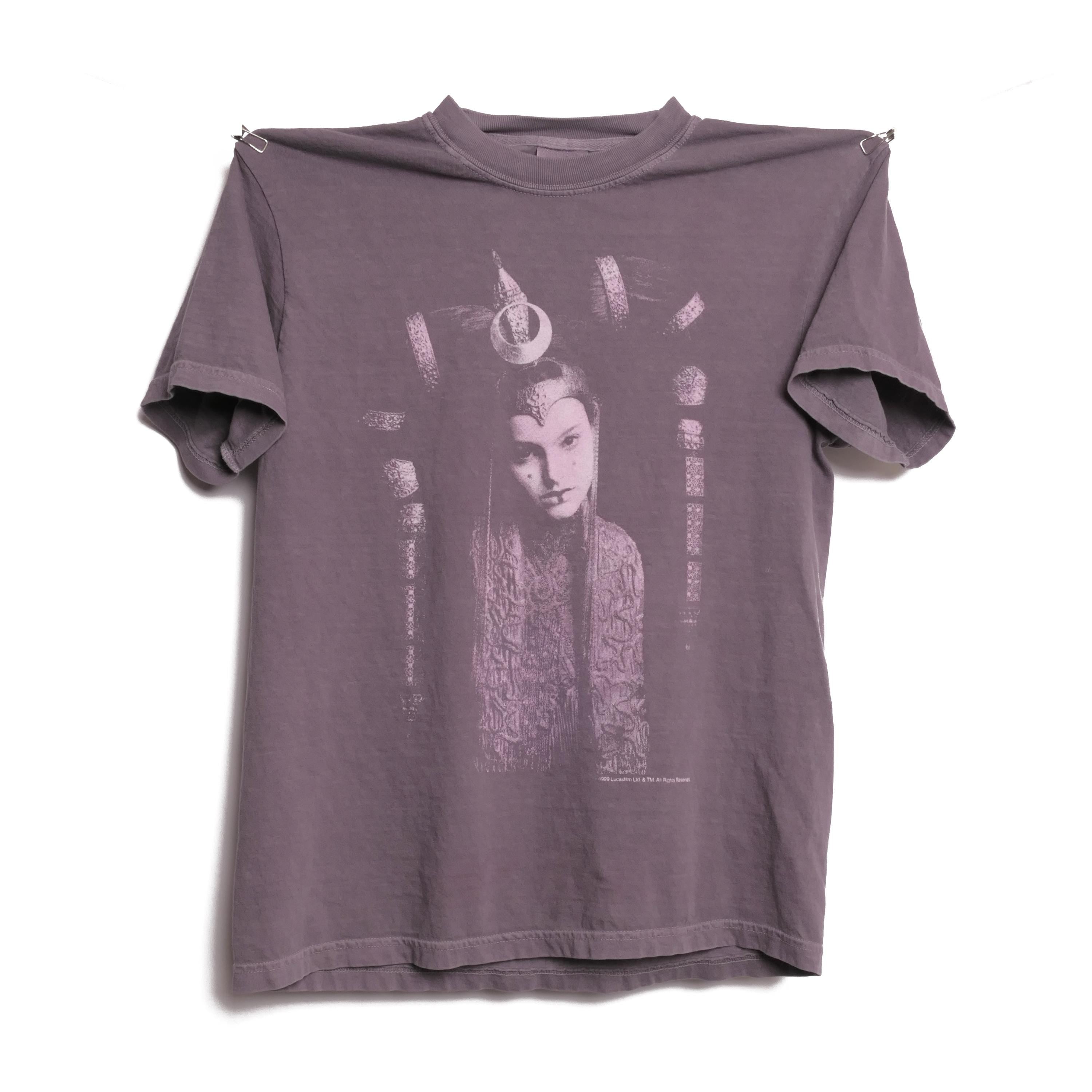 Star Wars Episode Phantom Menace Queen Geisha Natalie Portman Padme Amidala 1999 Movie Fantasy Adventure Sci-Fi Heavyweight Tee (1)