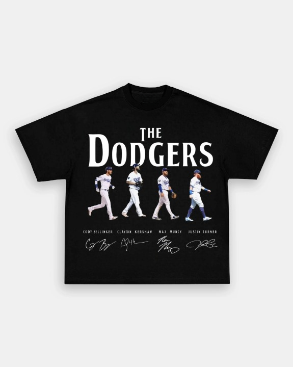 Dodgers Vintage TEE Hoodie, Sweatshirt | CoreVibeTees.com (Image 1)