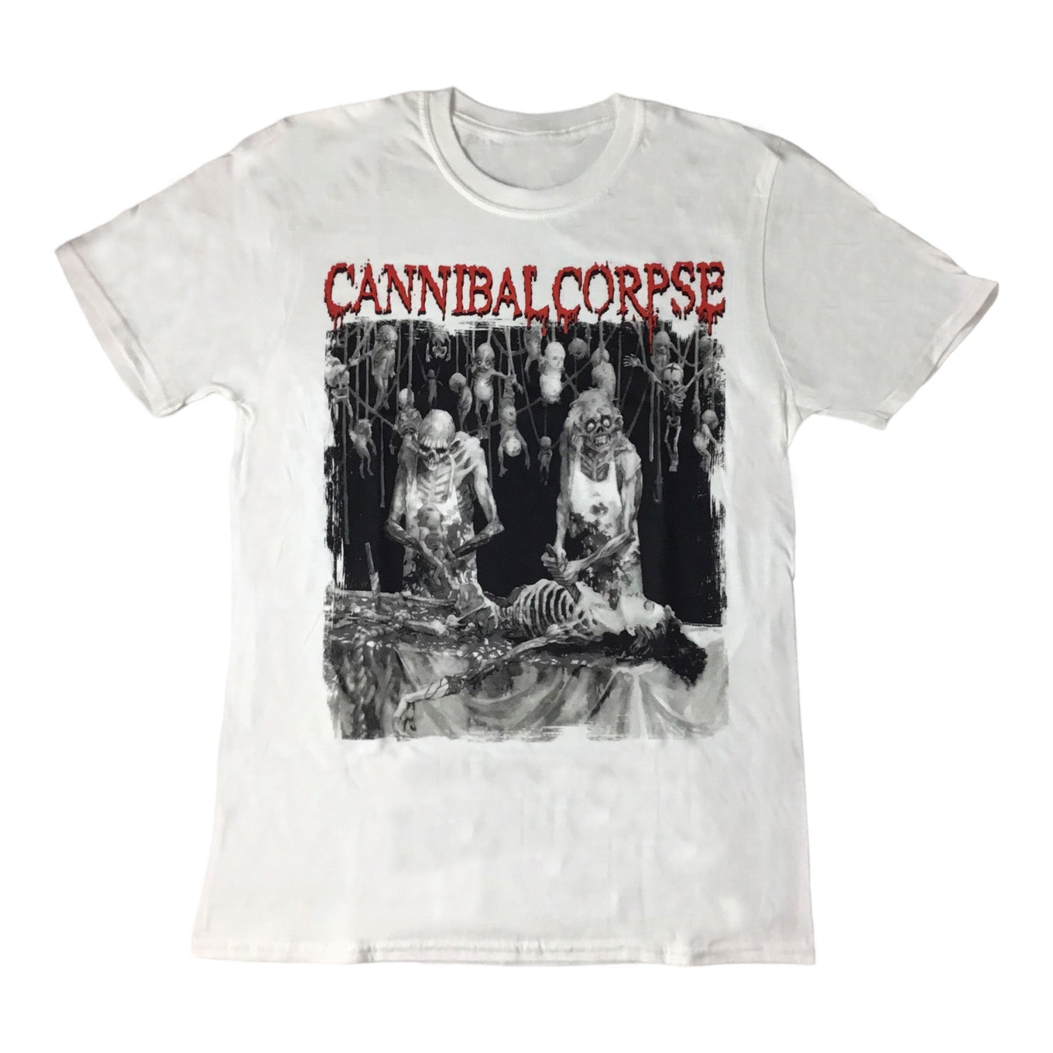 Cannibal Corpse - Butchered At Birth (white) t-shirt Hoodie, Sweatshirt | CoreVibeTees.com