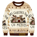 No Cheeses For Us Meeces Ugly Christmas Sweater