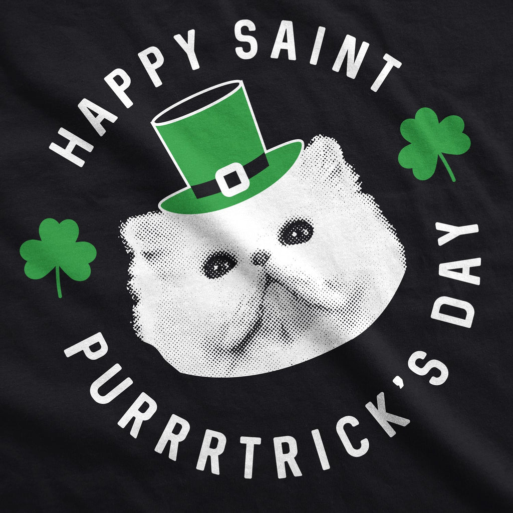 Happy St. Purrtrick's Day Men's T Shirt Hoodie, Sweatshirt | CoreVibeTees.com (Image 2)