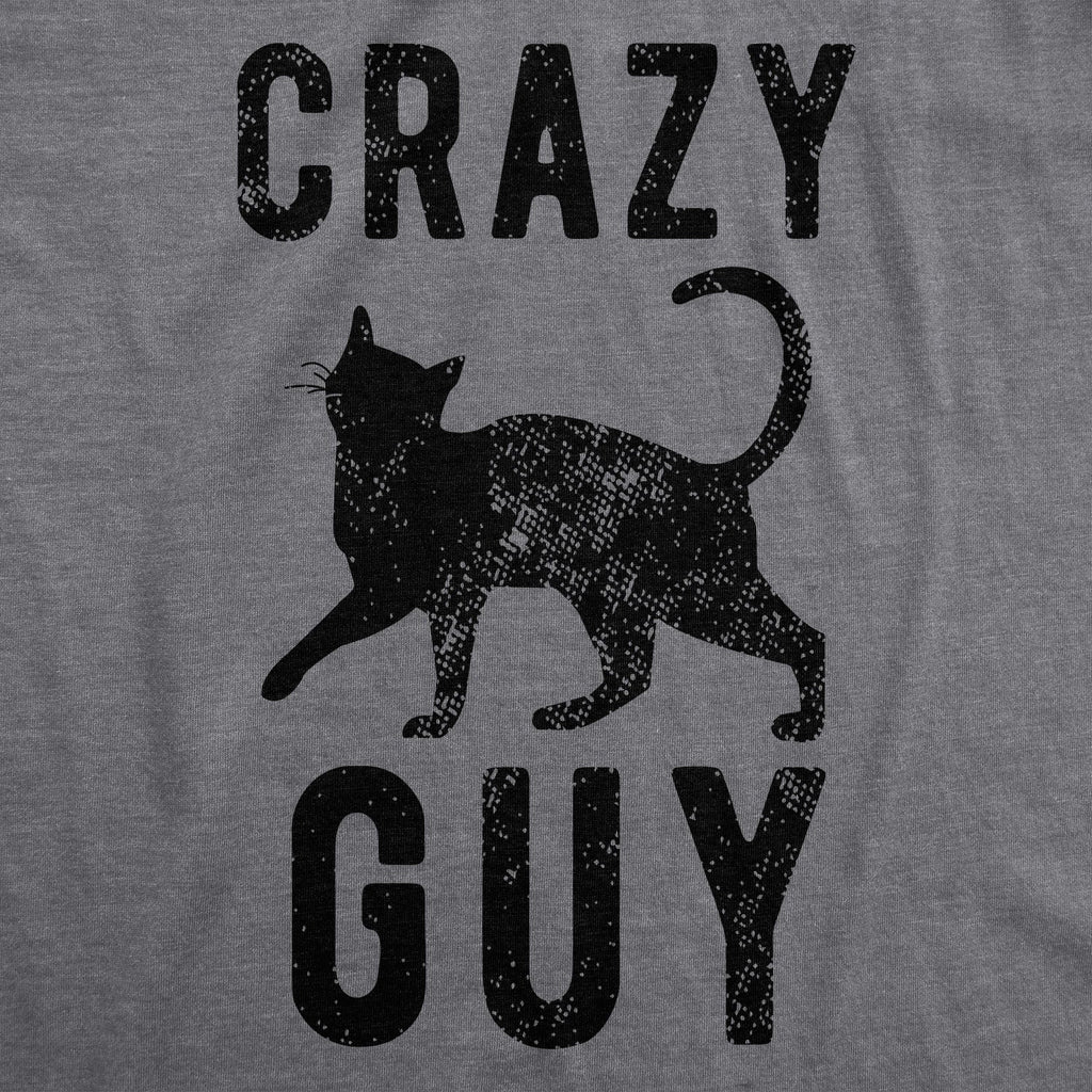 Crazy Cat Guy Men's T Shirt Hoodie, Sweatshirt | CoreVibeTees.com (Image 2)