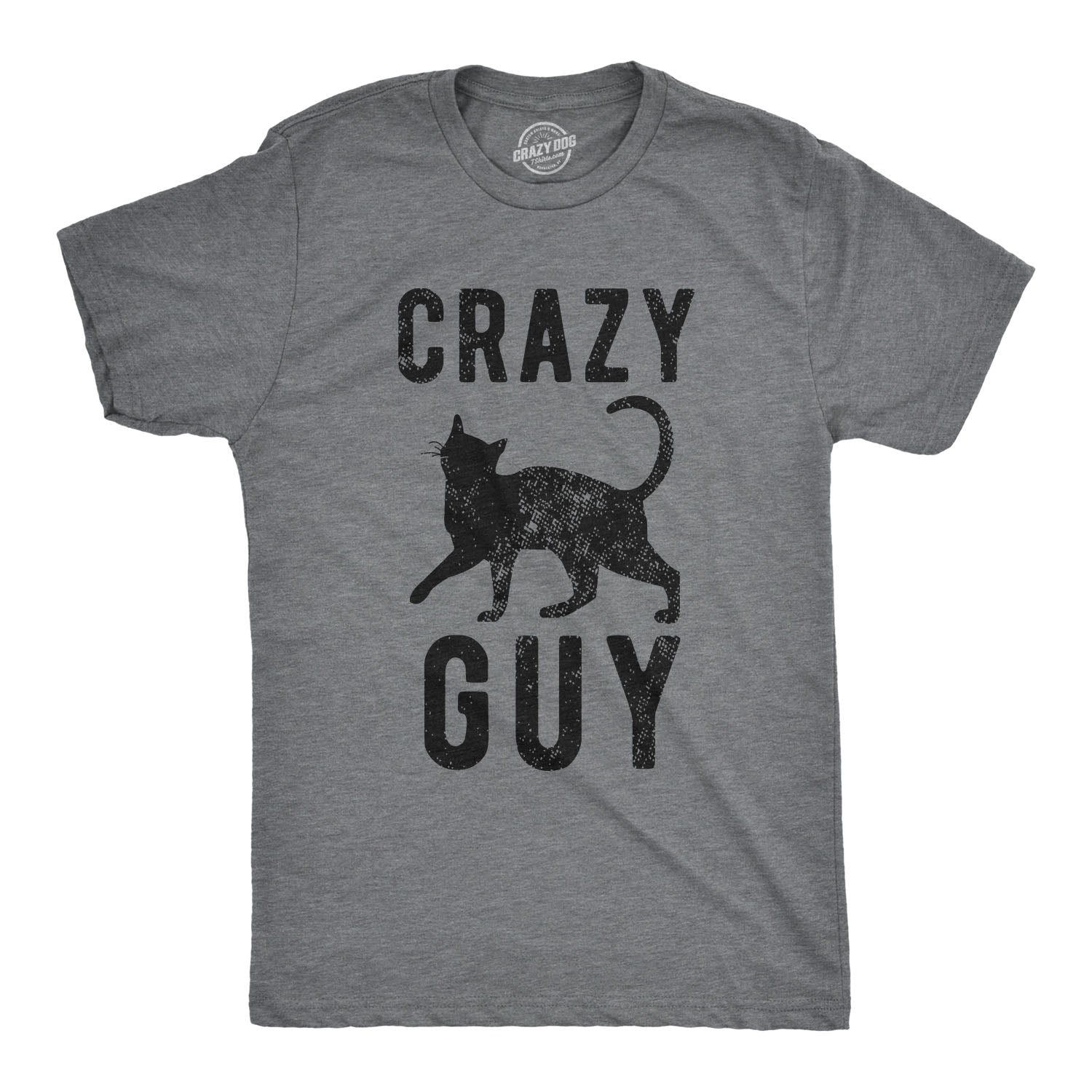 Crazy Cat Guy Men's T Shirt Hoodie, Sweatshirt | CoreVibeTees.com (Image 1)