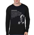 Carl Jung Loneliness Quote Full Sleeve T-Shirt Hoodie, Sweatshirt | CoreVibeTees.com