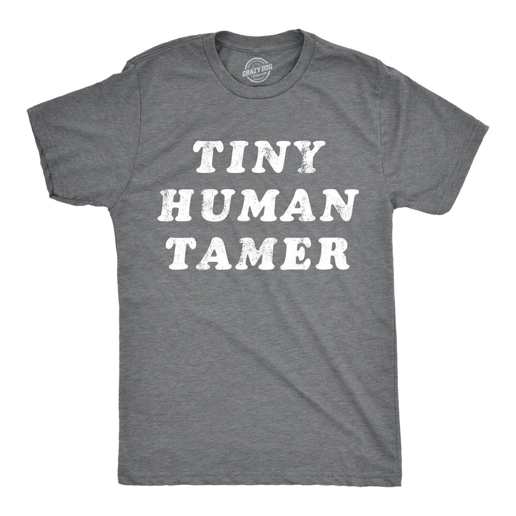 Tiny Human Tamer Men's T Shirt Hoodie, Sweatshirt | CoreVibeTees.com (Image 1)