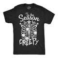 Tis The Season To Be Creepy Men's T Shirt Hoodie, Sweatshirt | CoreVibeTees.com (Image 1)