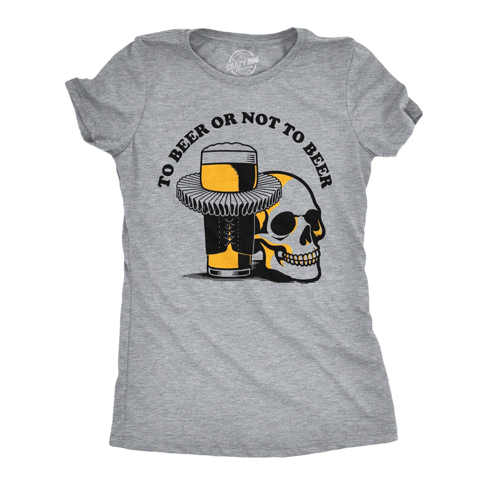 To Beer Or Not To Beer Women's T Shirt Hoodie, Sweatshirt | CoreVibeTees.com (Image 1)