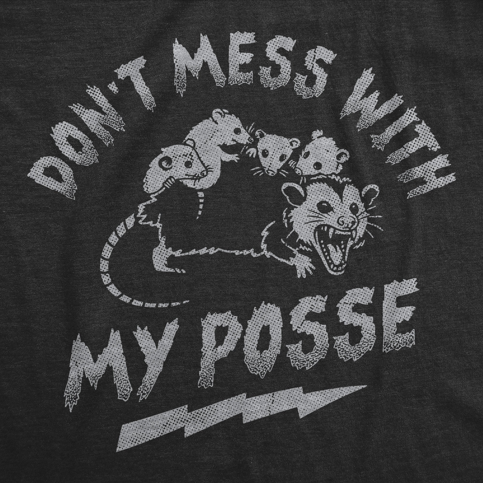 Dont Mess With My Posse Women's T Shirt Hoodie, Sweatshirt | CoreVibeTees.com (Image 2)