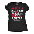 Santas Return Center Women's T Shirt Hoodie, Sweatshirt | CoreVibeTees.com (Image 1)