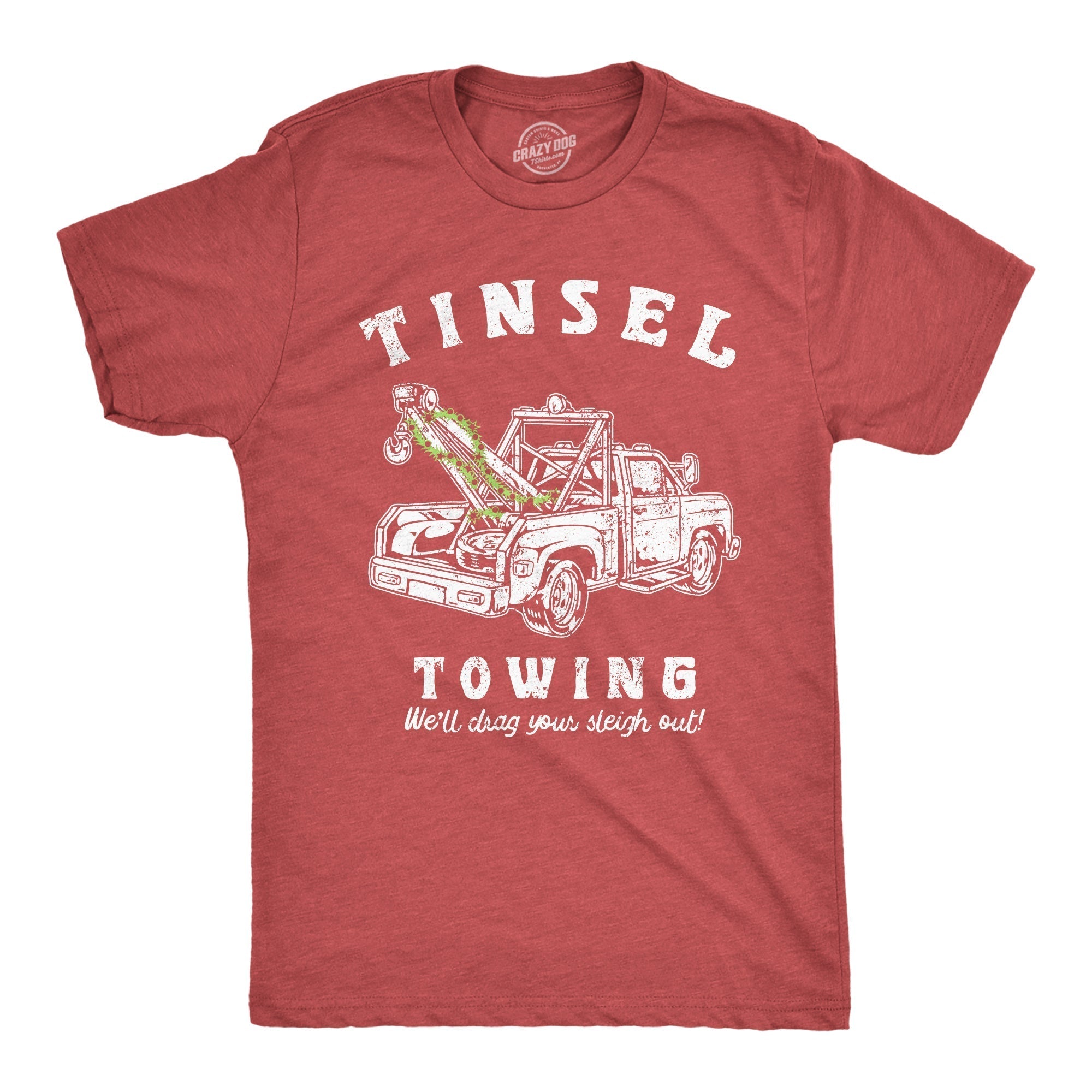 Tinsel Towing Men's T Shirt Hoodie, Sweatshirt | CoreVibeTees.com (Image 1)