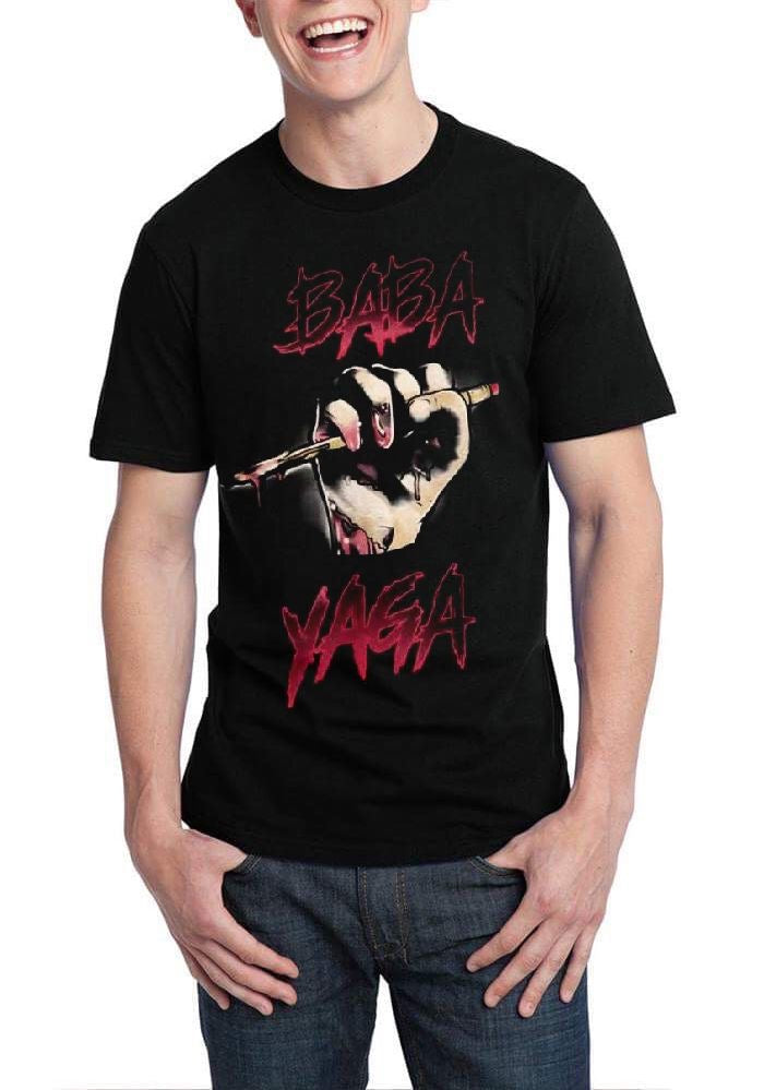 Baba Yaga Pencil T-Shirt Hoodie, Sweatshirt | CoreVibeTees.com