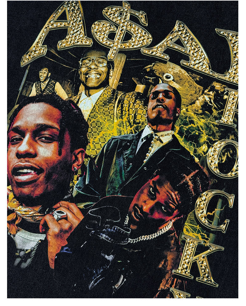 Asap Rocky TEE Hoodie, Sweatshirt | CoreVibeTees.com (Image 4)