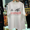 90s MAXELL RARE WASHED WHITE T-SHIRT Hoodie, Sweatshirt | CoreVibeTees.com (Image 1)