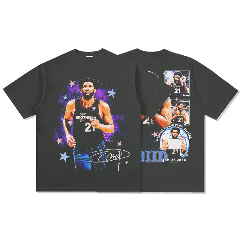 Joel Embiid Tee NBA 2024 Hoodie, Sweatshirt | CoreVibeTees.com (Image 3)