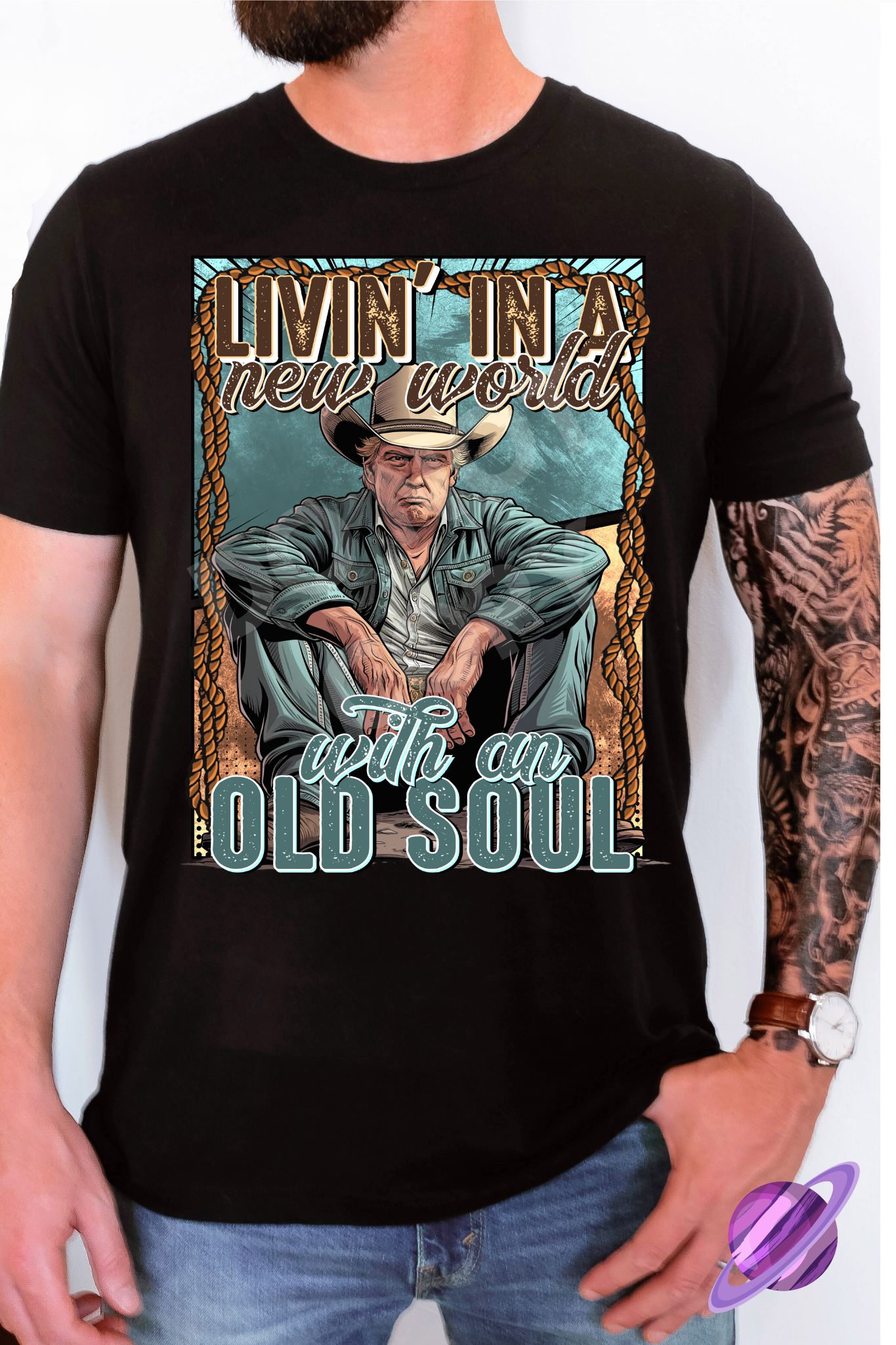 NEW WORLD OLD SOUL DT TEE Hoodie, Sweatshirt | CoreVibeTees.com (Image 1)