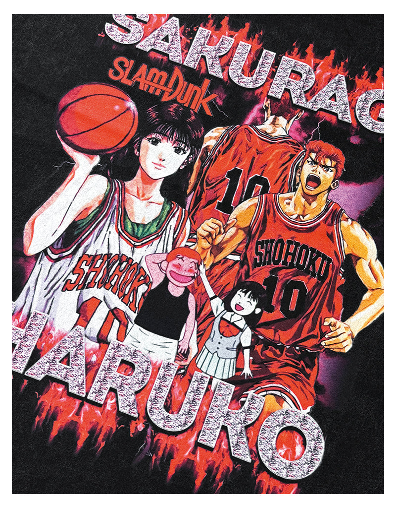 Sakuragi And Haruko "Anime" TEE Hoodie, Sweatshirt | CoreVibeTees.com (Image 5)