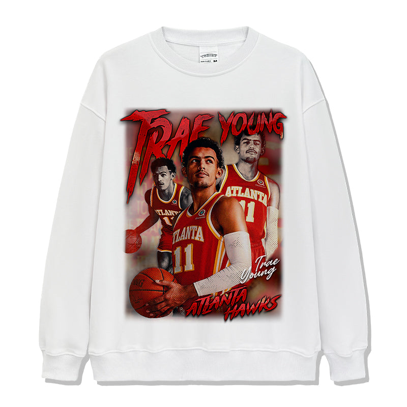 Trae Young Sweatshirt NBA 2024 Style001 T-Shirts, Hoodie | CoreVibeTees.com (Image 1)