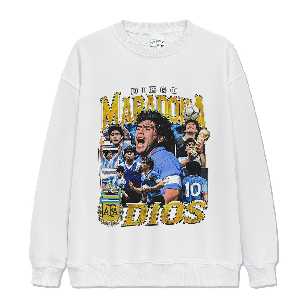 DIEGO MARADONA SWEATSHIRT 2024 T-Shirts, Hoodie | CoreVibeTees.com (Image 3)