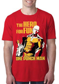 One Punch Man Red T-Shirt Hoodie, Sweatshirt | CoreVibeTees.com