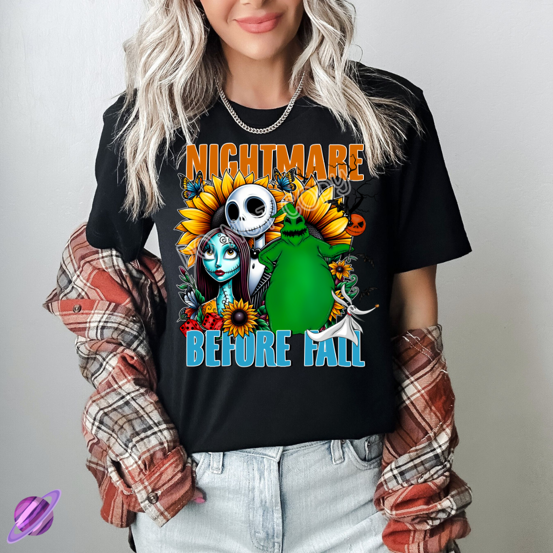 NIGHTMARE BEFORE FALL TEE Hoodie, Sweatshirt | CoreVibeTees.com (Image 1)