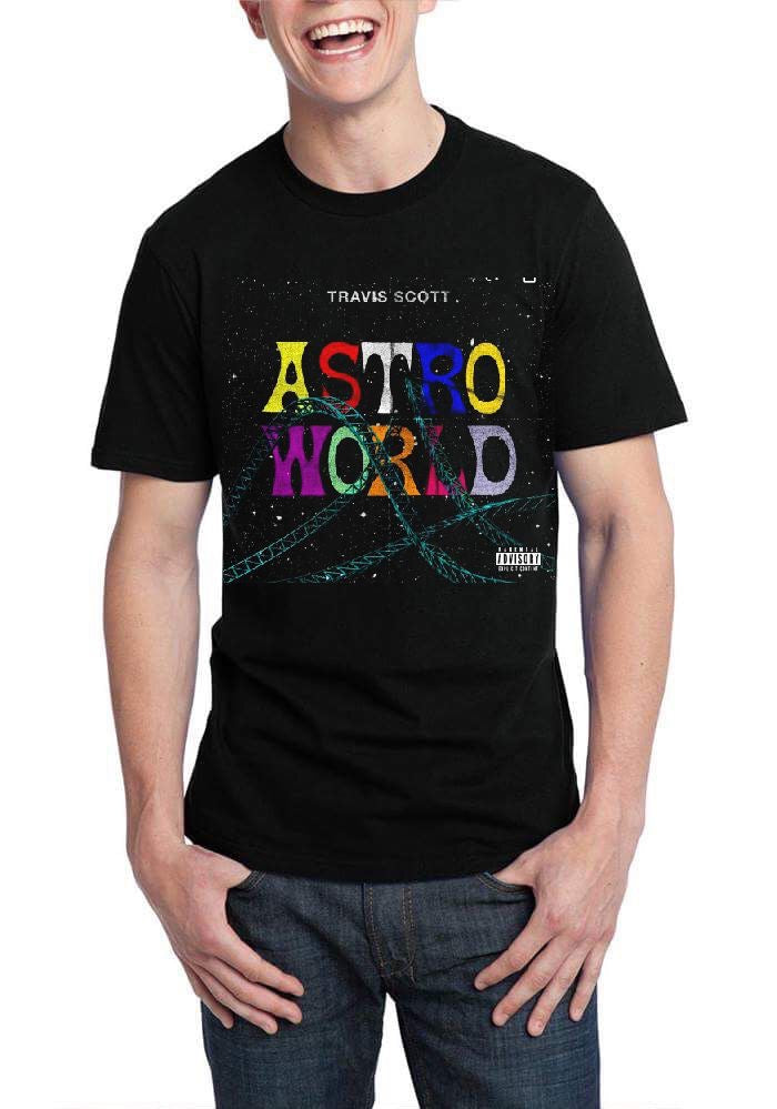 Travis Scott Astroworld Black T-Shirt Hoodie, Sweatshirt | CoreVibeTees.com