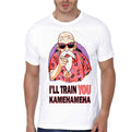 Iâ€™ll Train You Kamehameha White Half Sleeve T-Shirt Hoodie, Sweatshirt | CoreVibeTees.com