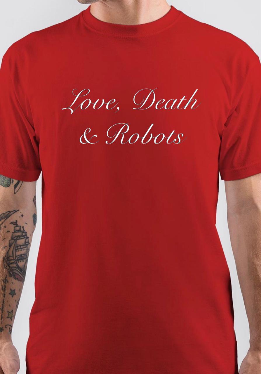 Love Death & Robots Red T-Shirt Hoodie, Sweatshirt | CoreVibeTees.com