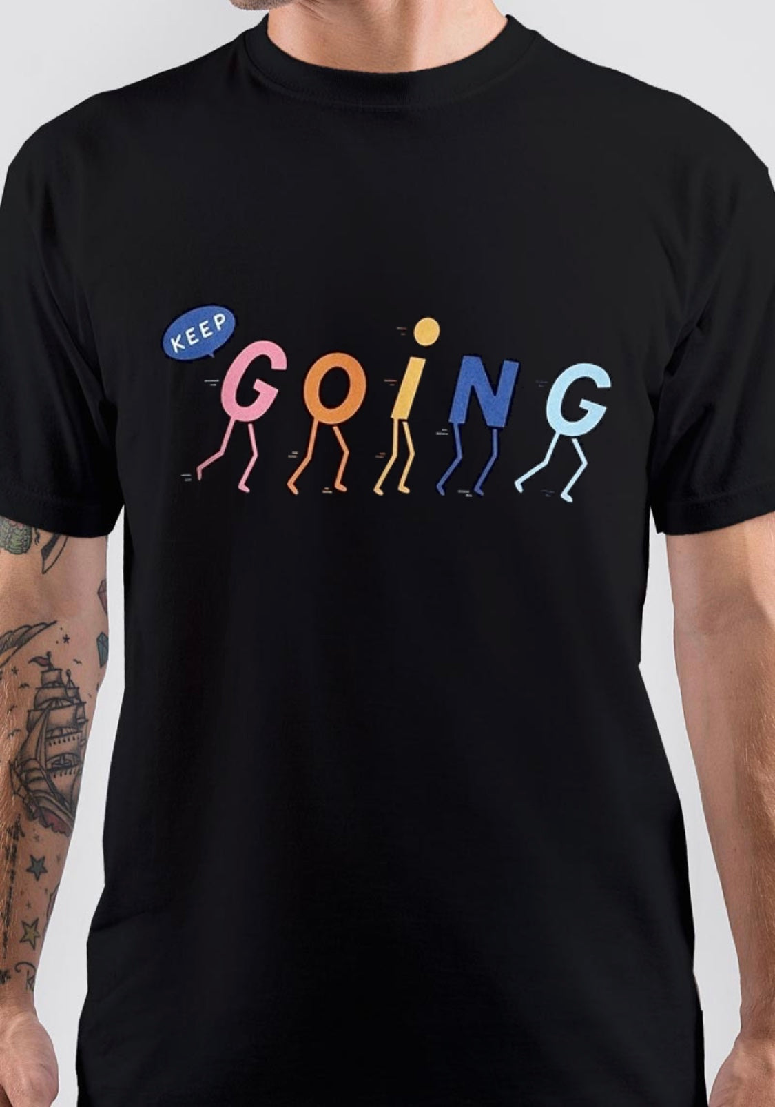 Keep Going T-Shirt Hoodie, Sweatshirt | CoreVibeTees.com