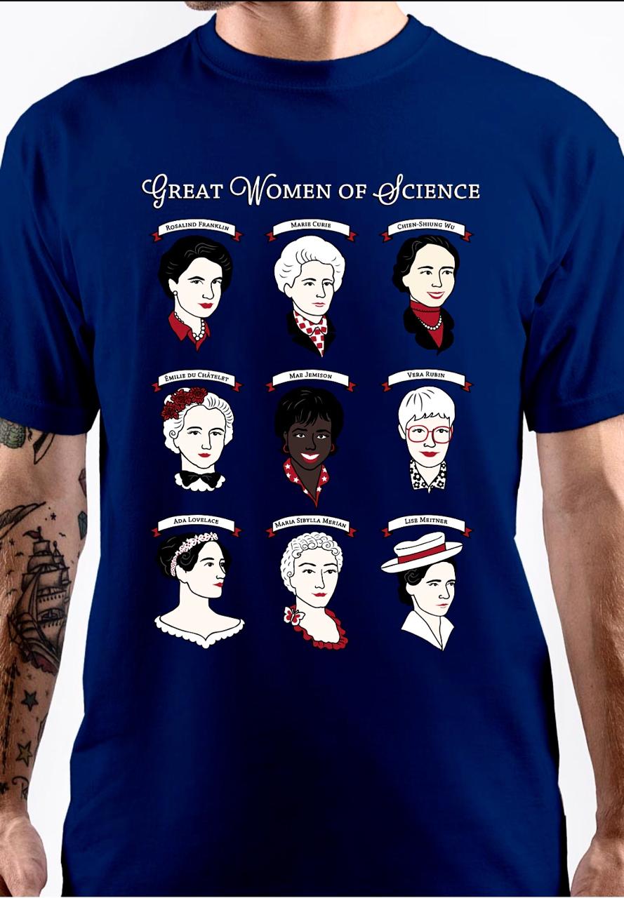 Great Women Of Science T-Shirt Hoodie, Sweatshirt | CoreVibeTees.com