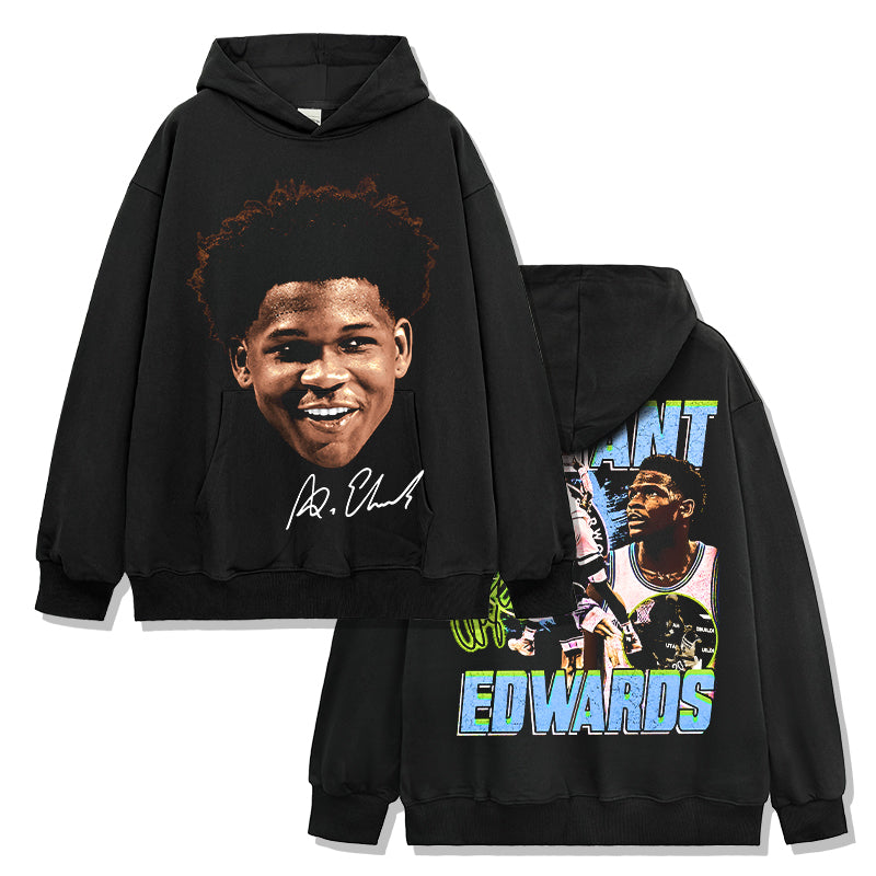 Anthony Edwards HOODIE NBA 2024 T-Shirts, Sweatshirt | CoreVibeTees.com (Image 2)