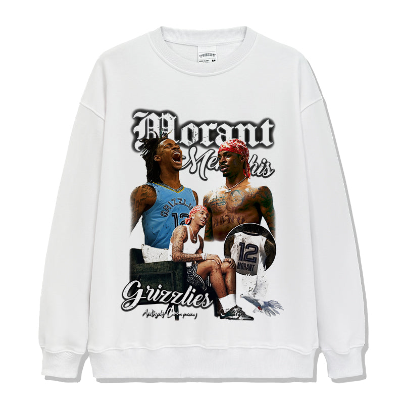 Ja Morant Sweatshirt NBA 2024 Style005 T-Shirts, Hoodie | CoreVibeTees.com (Image 1)