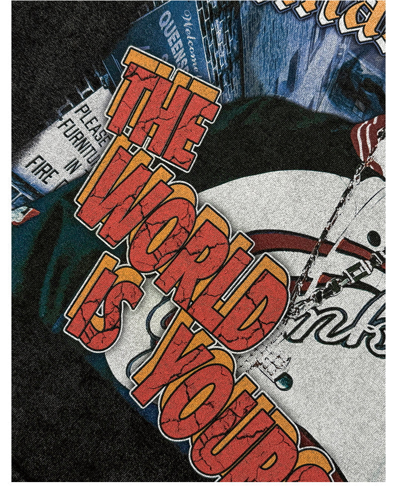 The World Is Yours By Nas Tee Hoodie, Sweatshirt | CoreVibeTees.com (Image 4)
