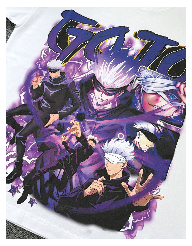 Gojo Satoru Jujutsu Kaisen "Anime" TEE Hoodie, Sweatshirt | CoreVibeTees.com (Image 5)