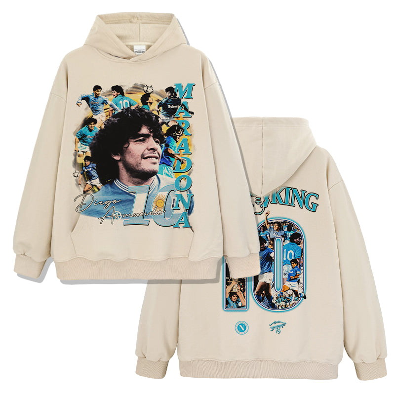DIEGO MARADONA FOOTBALL HOODIE 2024 T-Shirts, Sweatshirt | CoreVibeTees.com (Image 3)