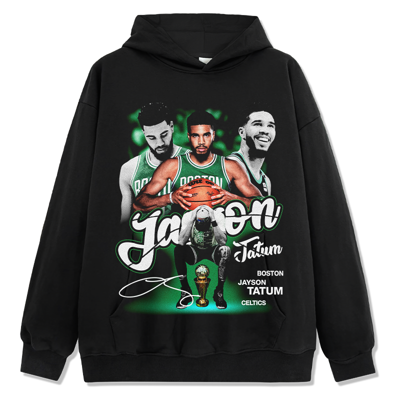Jayson Tatum HOODIE NBA 2024 Style001 T-Shirts, Sweatshirt | CoreVibeTees.com (Image 1)