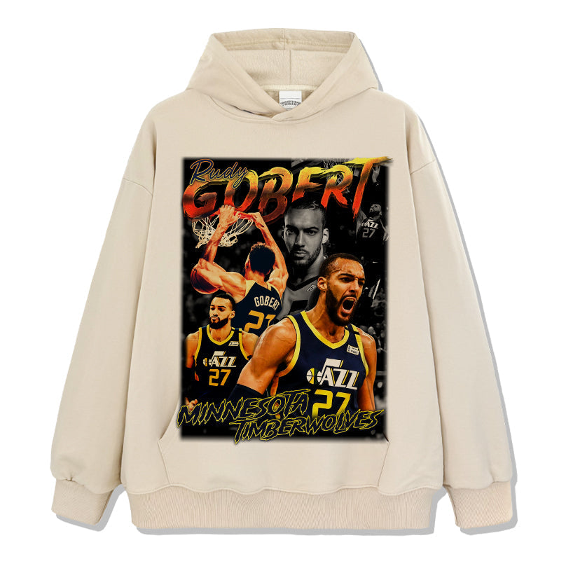 Rudy Gobert HOODIE NBA 2024 T-Shirts, Sweatshirt | CoreVibeTees.com (Image 1)