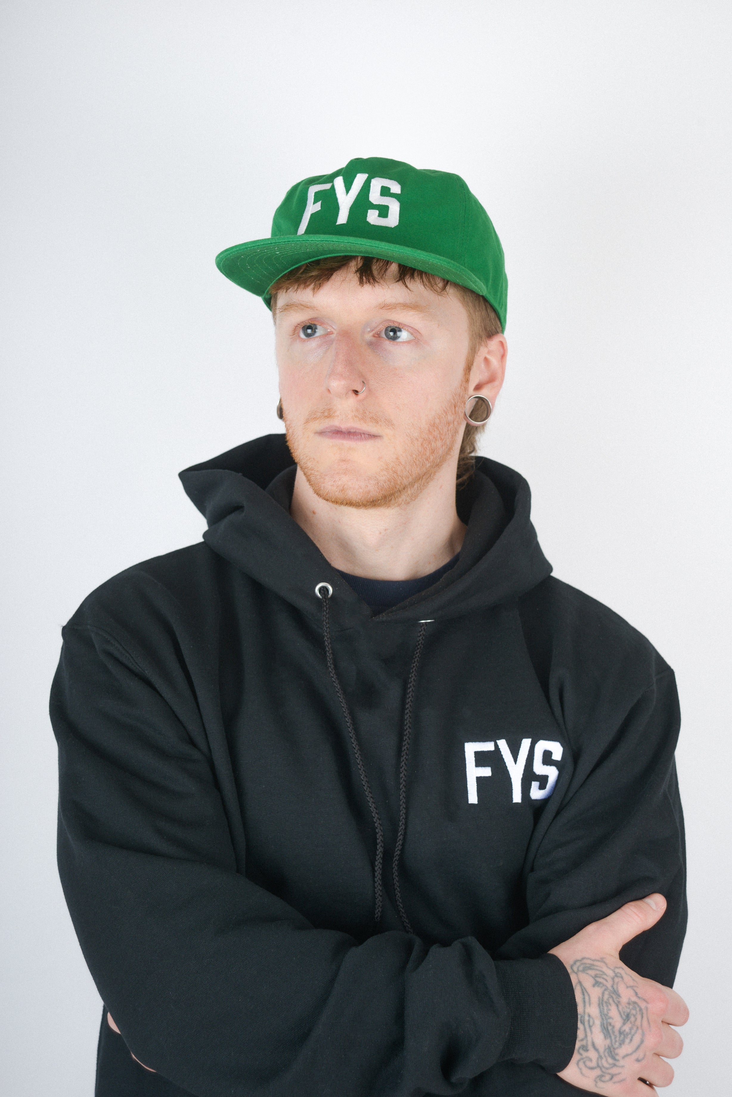 Four Year Strong - Embroidered Logo Hoodie (Black) T-Shirts, Sweatshirt | CoreVibeTees.com (Image 2)