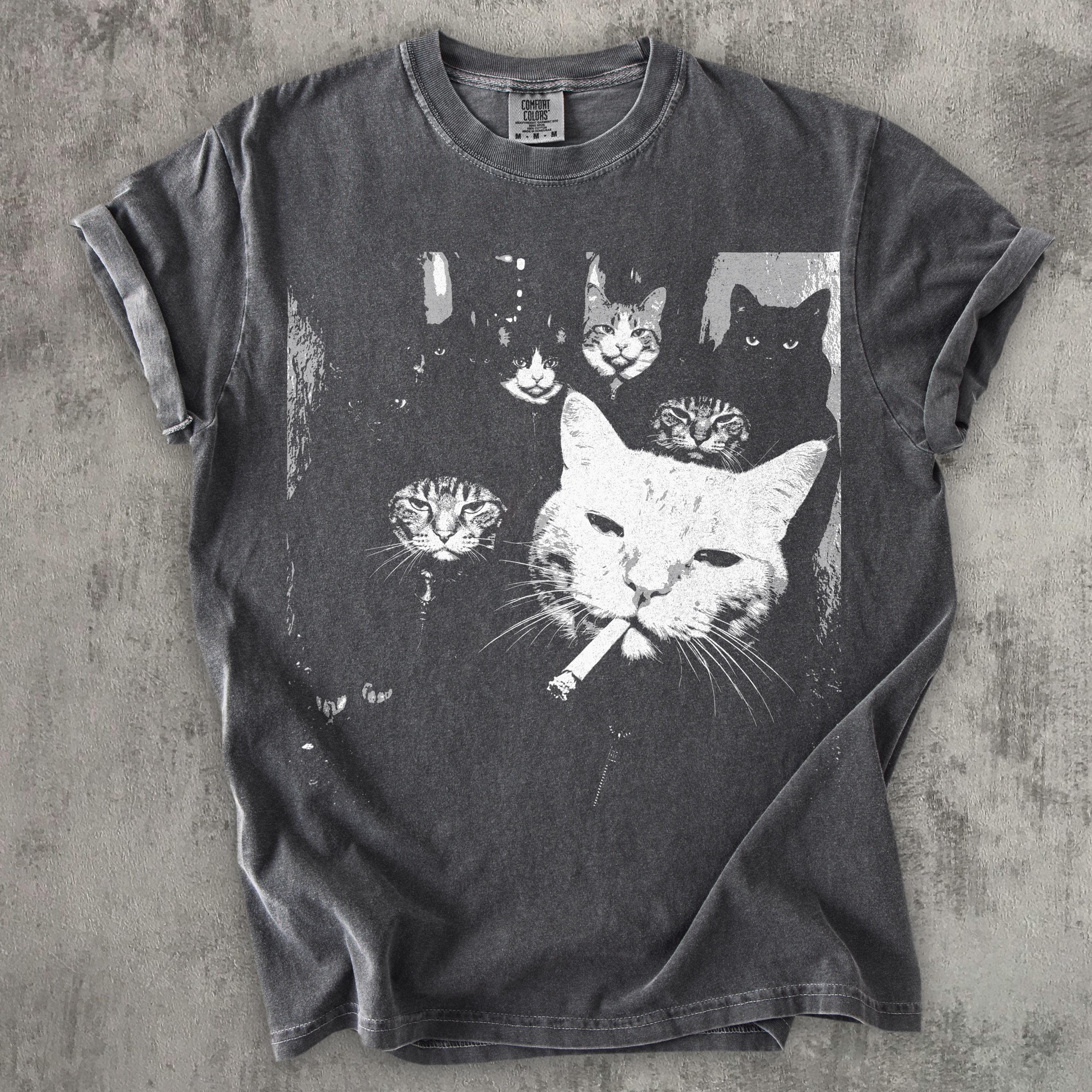 Gangster Ca Meme Cats Vintage Cat Lover Cat Meme Tee Ca Cat Dad Cat Mom (2)