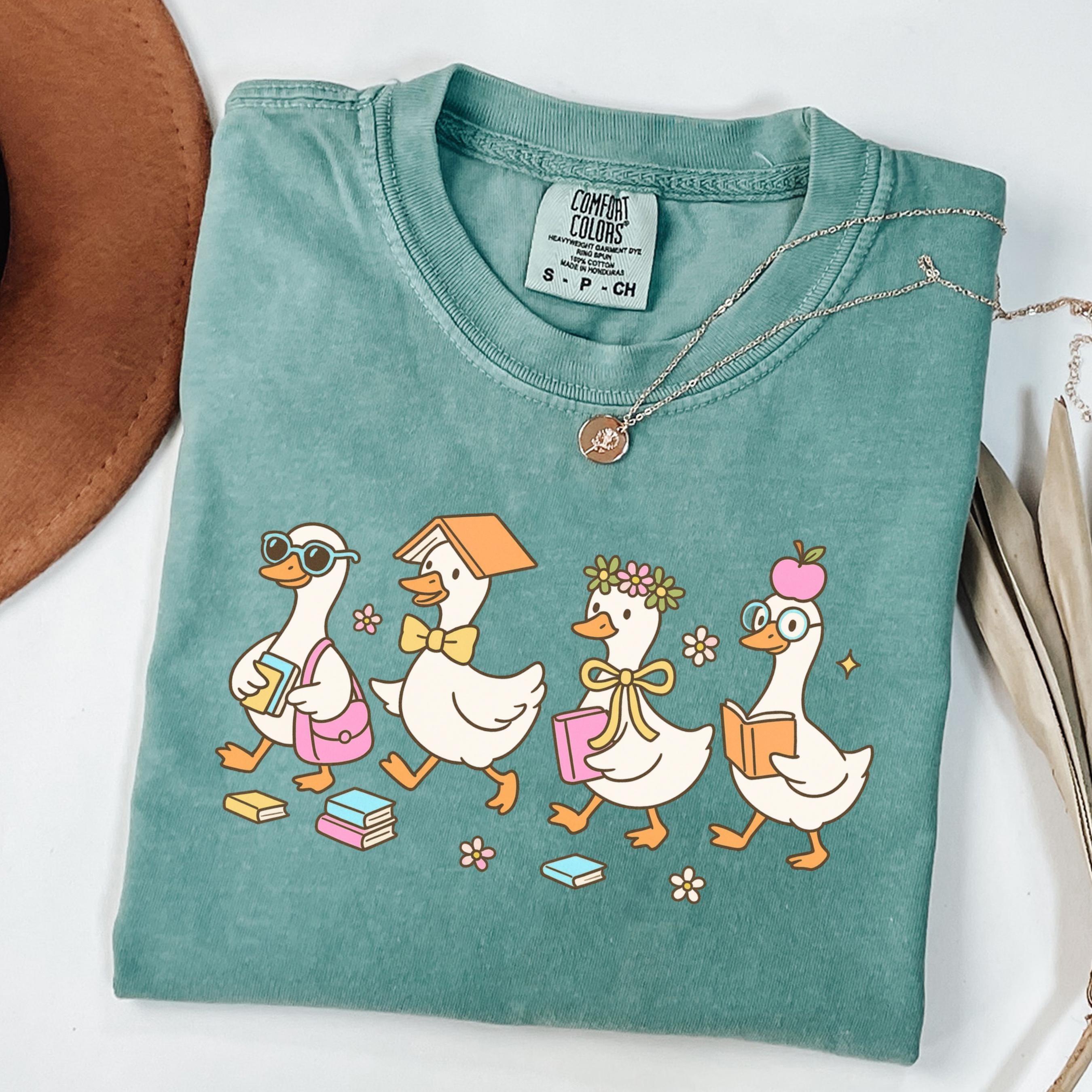 Comfort Colors Teacher Kindergarten Teacher Teacher Goose Preschool Teacher First Grade Back School (2)